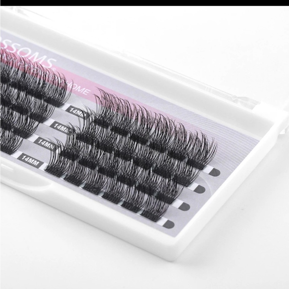 DIY Eyelash Extension D curl 12mm cluster